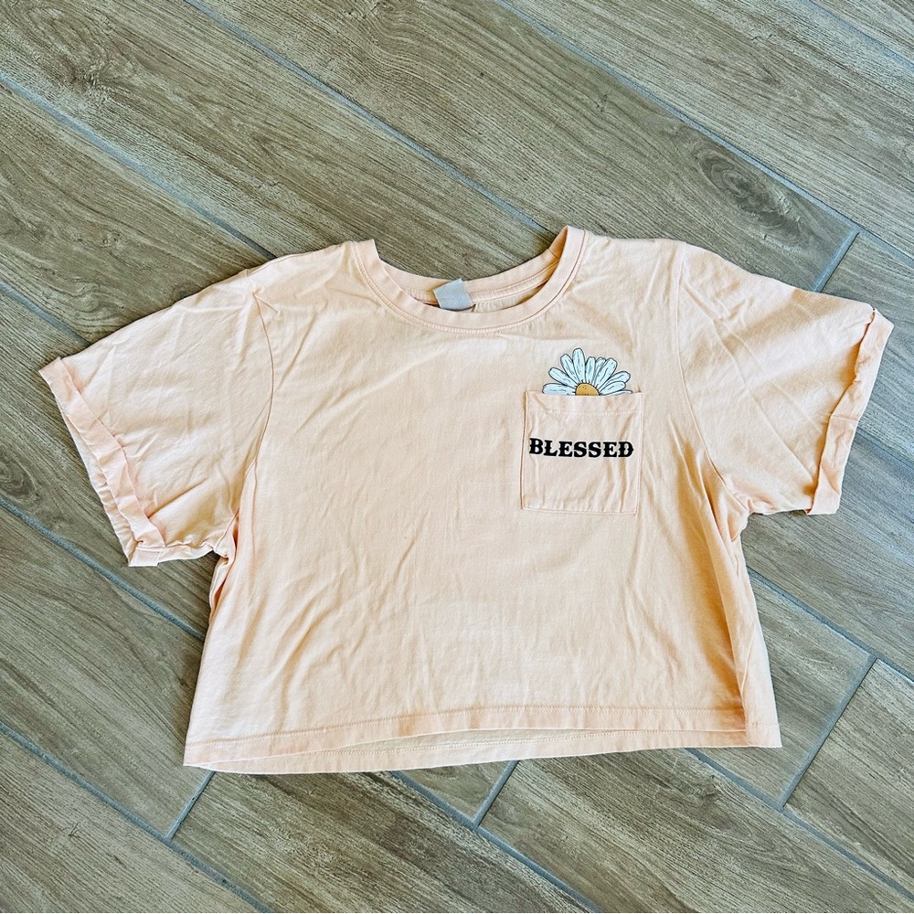 Cropped graphic t-shirt